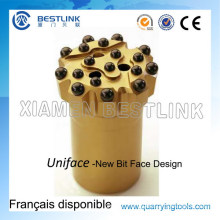 Uniface Standard Retrac Thread Button Bit for Diameter 51mm-64mm